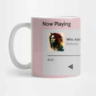 now playing music widget Mug